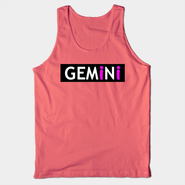 Gemini Tank Top by Chanap